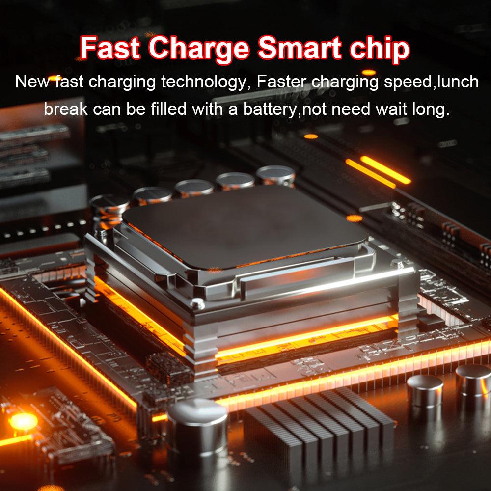 HQ SolarLighting 6" Cordless Electric Chainsaw + (2 FREE Batteries)