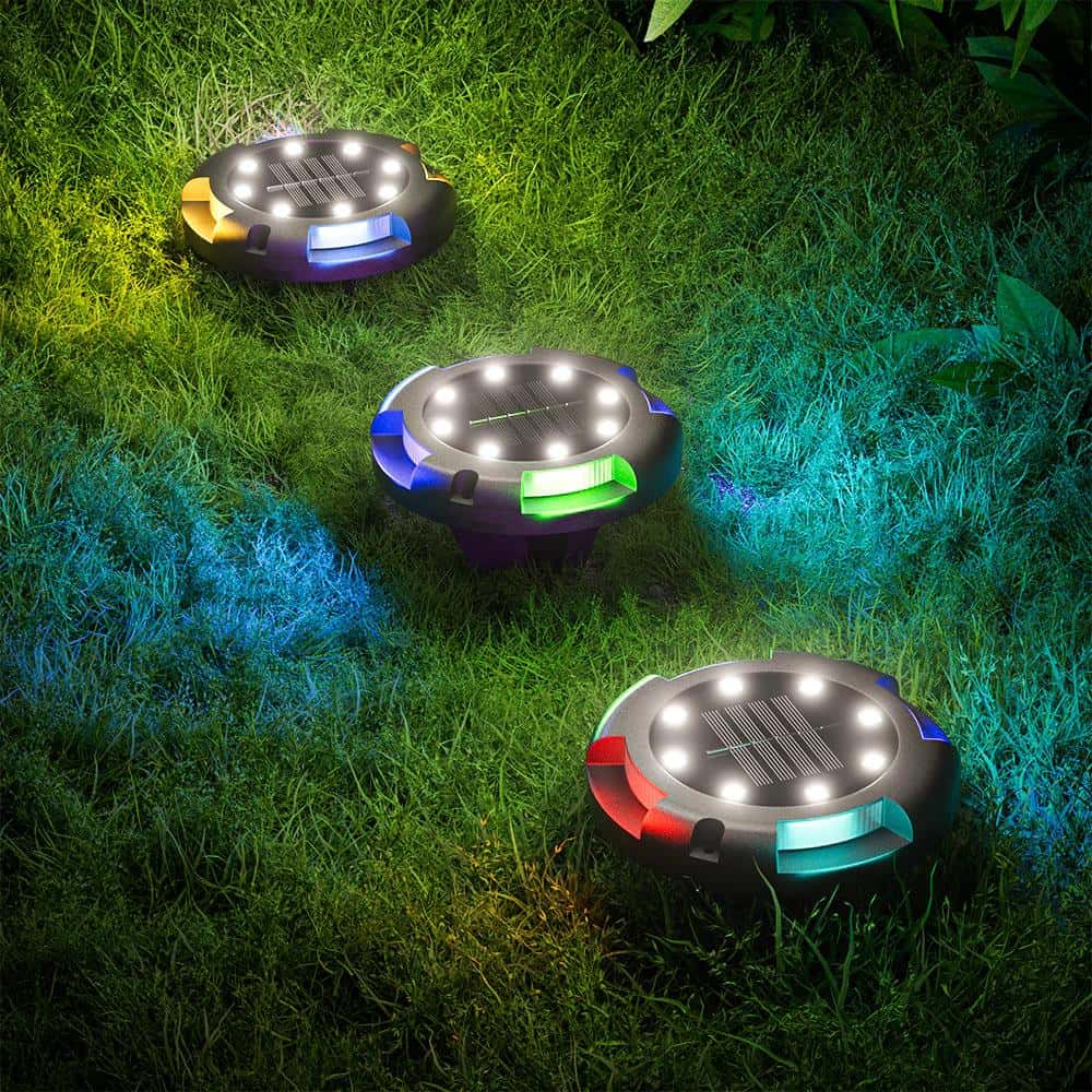 HQ SolarLighting LED Ground Light Pack for Pathway Garden Decoration HQ SolarLighting