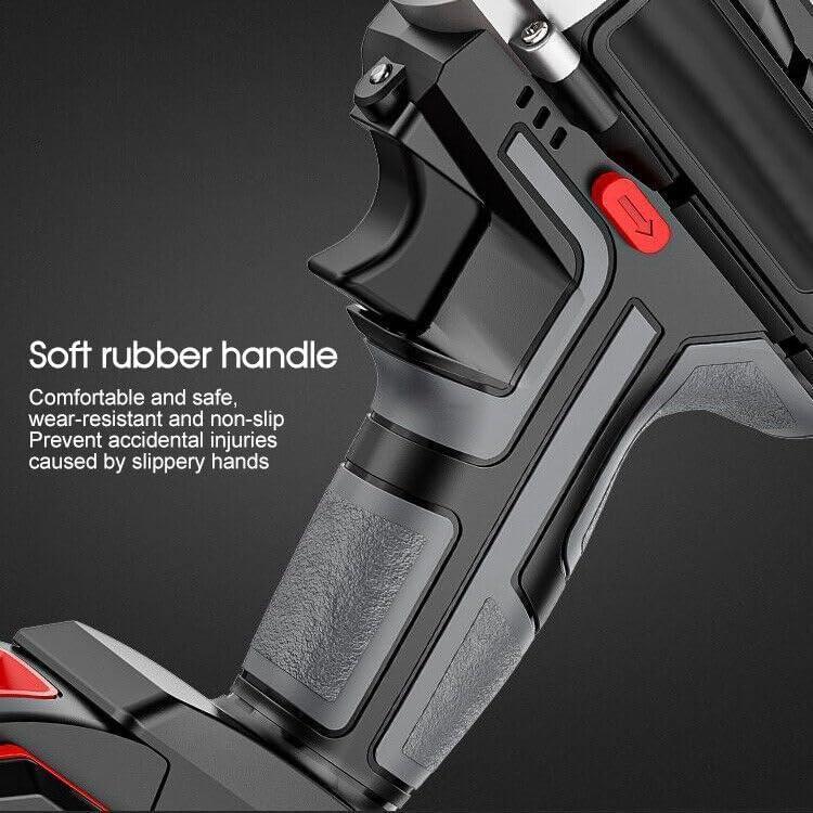 HQ SolarLighting CORDLESS DRILL HEAVY DUTY IMPACT DRIVER KIT BRUSHLESS HAMMER + 2 BATTERIES KIT - Hot products