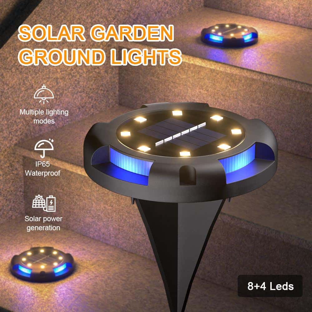 HQ SolarLighting LED Ground Light Pack for Pathway Garden Decoration HQ SolarLighting