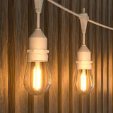 HQ SolarLighting 15M-240M Connectable LED Outdoor Festoon Lights Party Lights String Lights Dimmable HQ SolarLighting