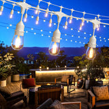 HQ SolarLighting 15M-240M Connectable LED Outdoor Festoon Lights Party Lights String Lights Dimmable HQ SolarLighting
