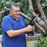 HQ SolarLighting 6" Cordless Electric Chainsaw + (2 FREE Batteries)
