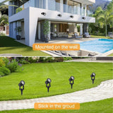 HQ SolarLighting Solar Spotlights Outdoor Garden Lights for Garden Yard Path Driveway Porch Walkway - HQ SolarLighting