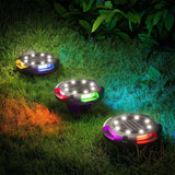 HQ SolarLighting LED Ground Light Pack for Pathway Garden Decoration
