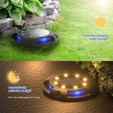 HQ SolarLighting LED Ground Light Pack for Pathway Garden Decoration